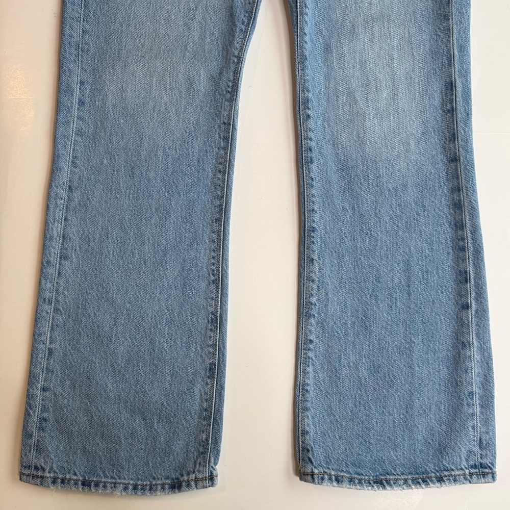 American Eagle Outfitters Light Blue Mid Rise 90s Bootcut Jeans Size 6 - Picture 6 of 14